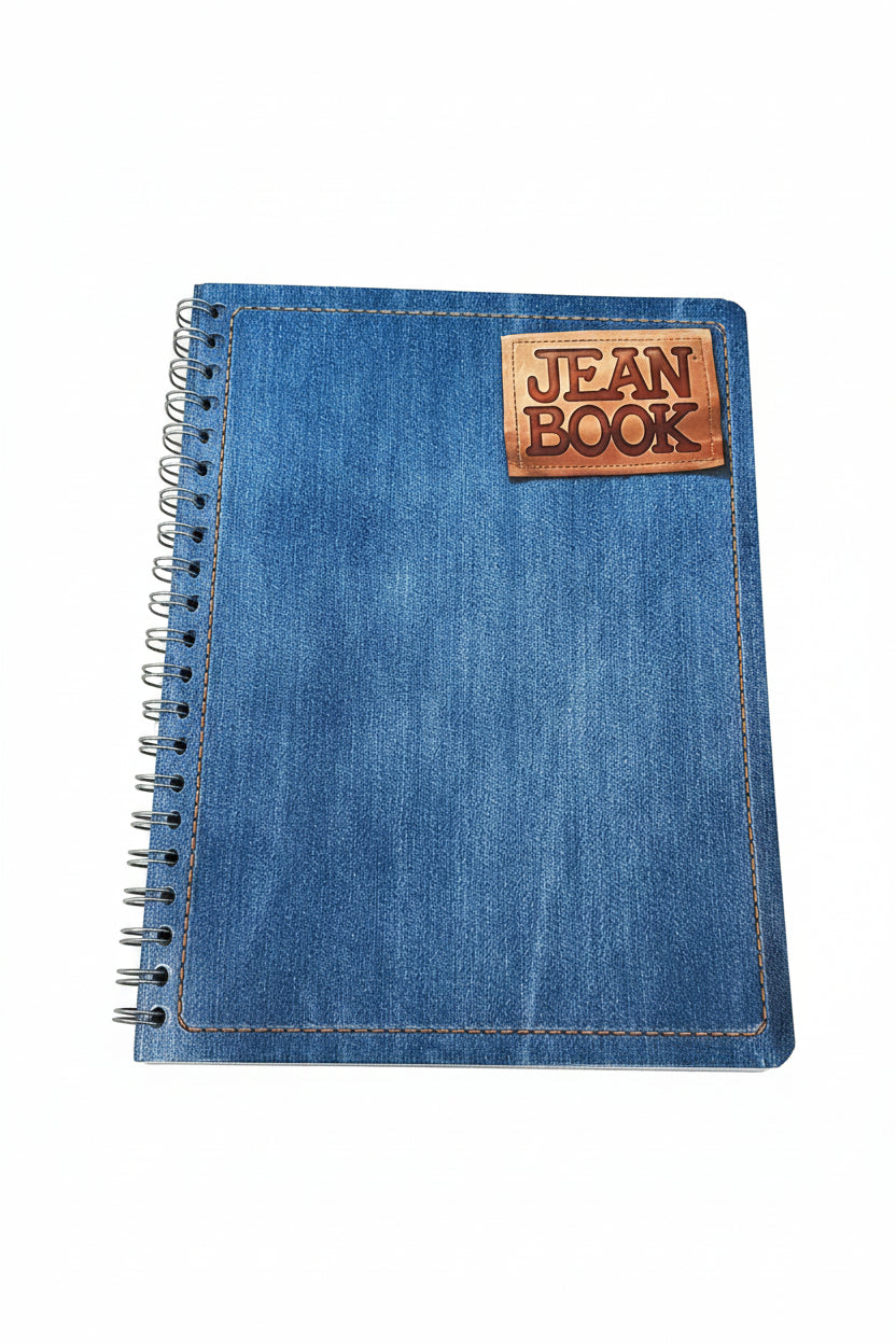 Libreta Argollada Jean Book Gde 160 PG