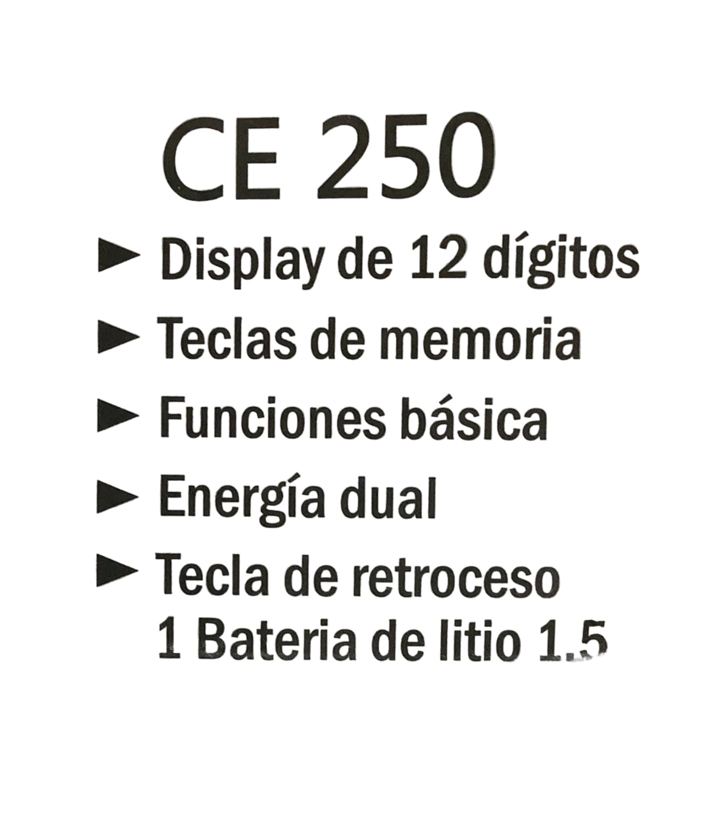 Calculadora Royal 3 piezas CA700| Junior Fresh | CE 250
