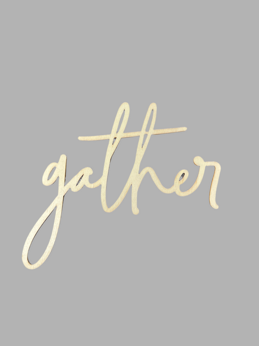 WOOD WORD GATHER