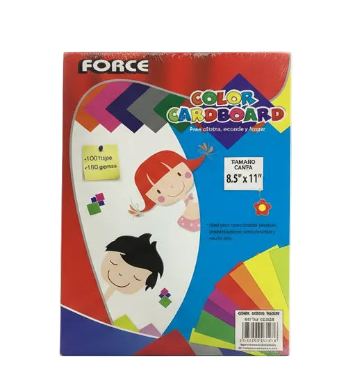 Color Cardboard | Yellow | 100pc