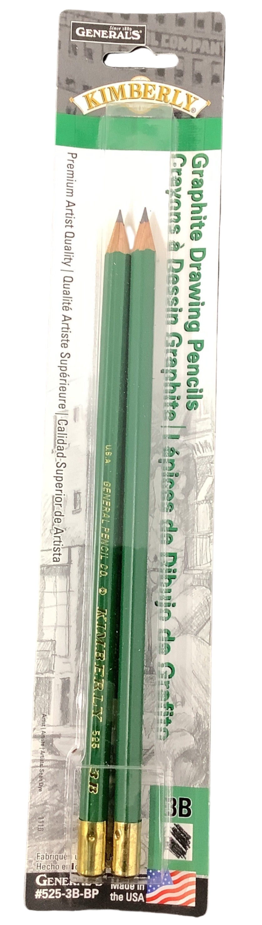 KIMBERLY GRAPHITE PENCILS 3B (PQ.2)