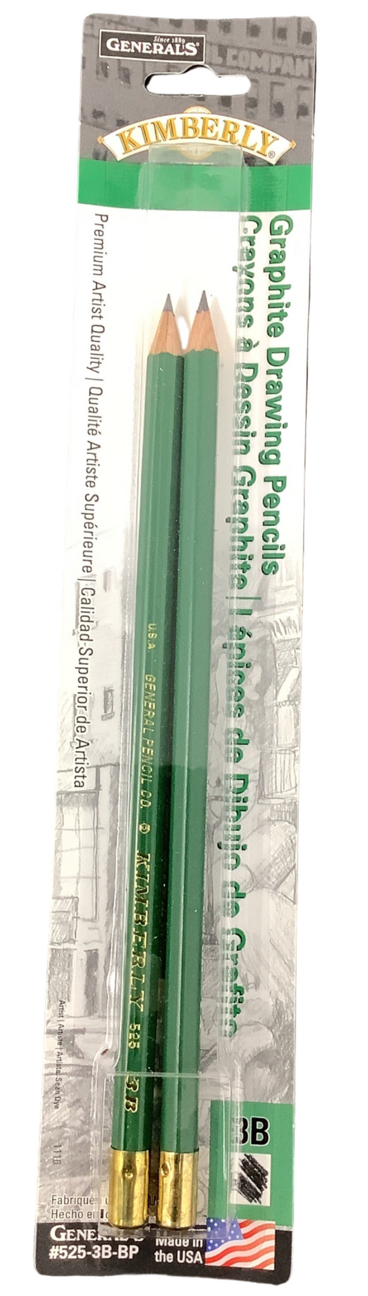 KIMBERLY GRAPHITE PENCILS 3B (PQ.2)