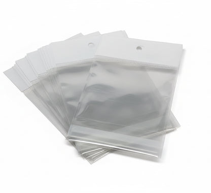 30ct. Jewelry bags 4.1x3in (10.5x7.6cm)