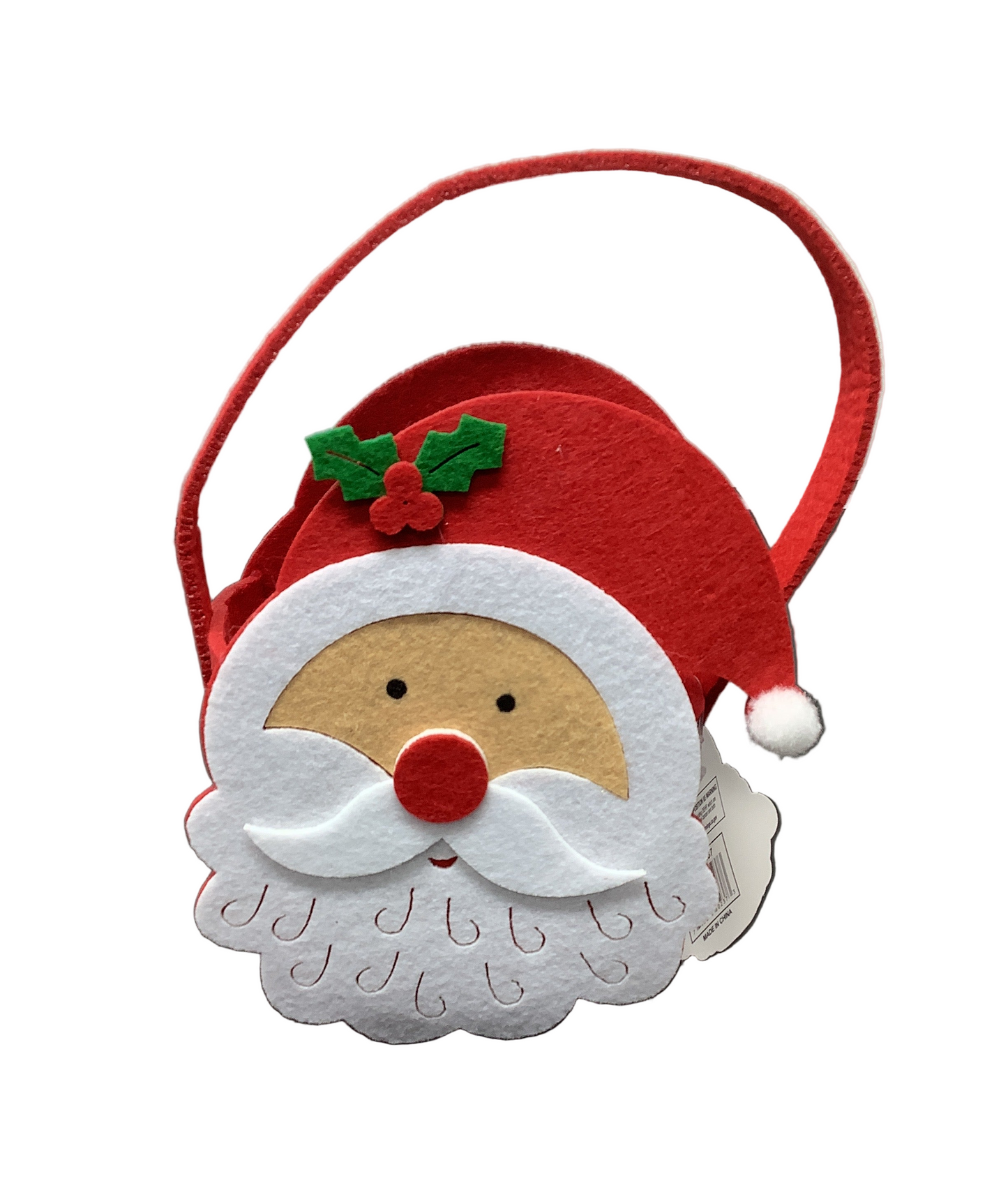 FELT BAG REINDEER/GIFT BOX SANTA