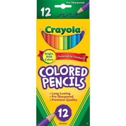 Lápiz de Colorear Largo PQT.12