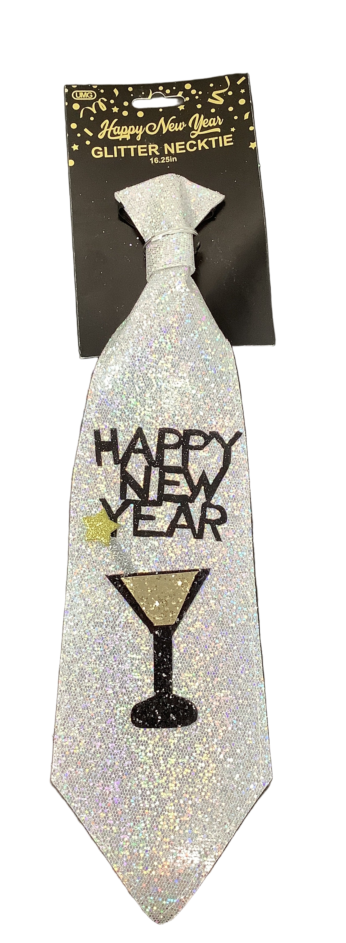 HAPPY NEW YEAR TIE 41.5x11.5CM