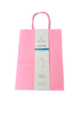 KRAFT BAG-LIGHT PINK 2CT 7.48X3.94X10.24IN