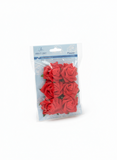 Foam Flowers Red 2 1/2"