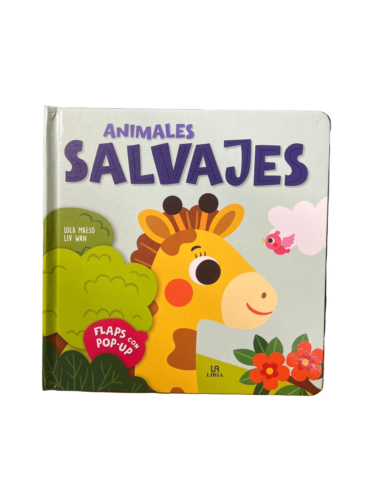 ANIMALES SALVAJES FLAPS CON POP UPS