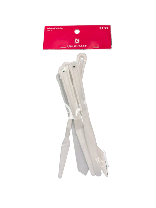 PALETTE KNIFE SET 5PCS