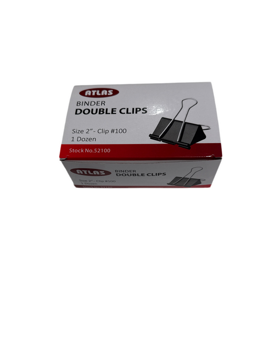 BINDER CLIPS LARGE 2" CJ.12