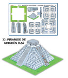 MAQUETA PIRAMIDE CHICHEN ITZA