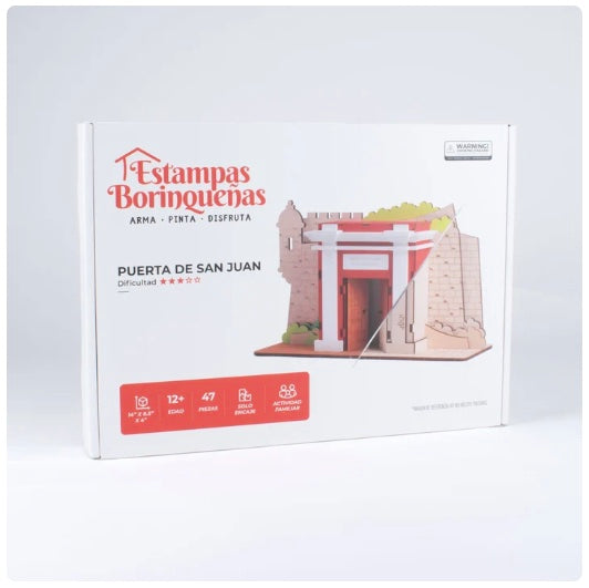 Puerta de San Juan | Kit DIY Madera 47 piezas