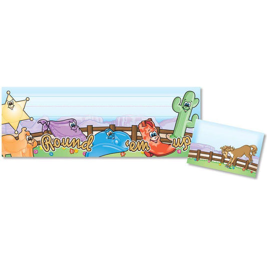 CORRAL SEAT & CUBBY SIGNS