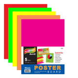 POSTER BOARD FLUORESCENT 11" X 14" PQ.5