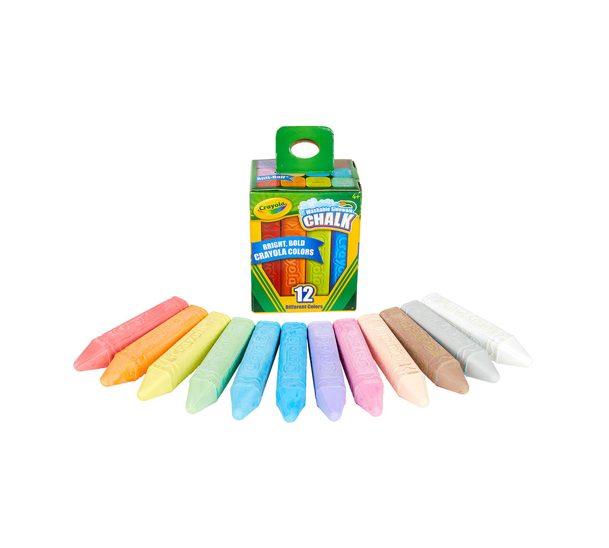 Sidewalk Chalk Assorted Colors PQ.12