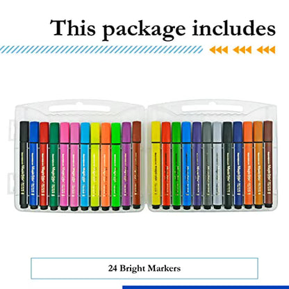 Magic Stix Washable 24 Bright Colors