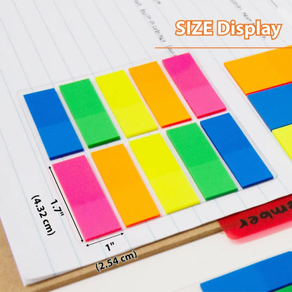 Flags Neon Color Coding .5" X 1.7" PQ.10
