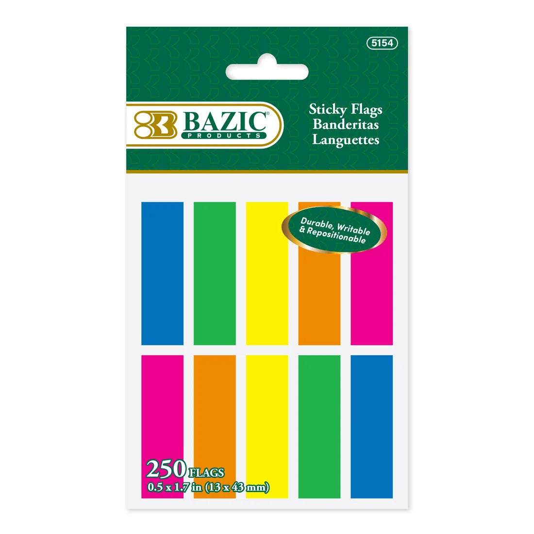 Flags Neon Color Coding .5" X 1.7" PQ.10