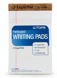 Writing Pads | 5" X 8" | WHITE |  PQT.12