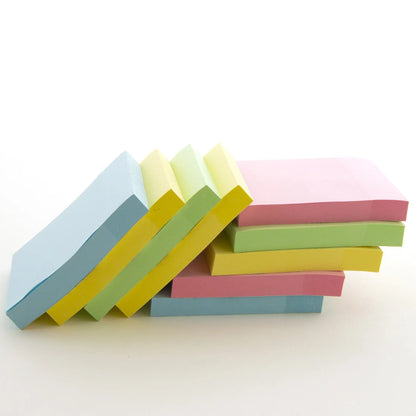 Stick on Notes 3" X 3" Assorted 12/pk