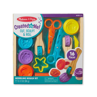 Cut, Sculpt & Roll Modeling Dough Kit - JA Riollano
