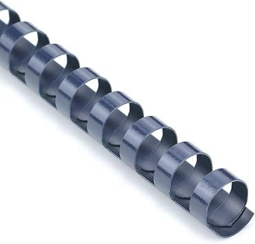 PLASTIC BINDING COMBS 3/8" (12MM) NAVY