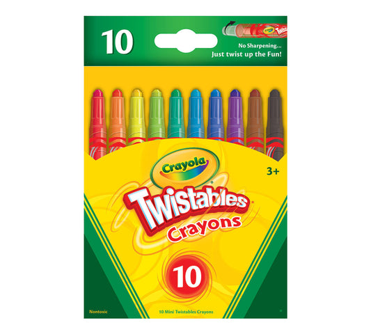 TWISTABLE MINI CRAYON 10 COLOR