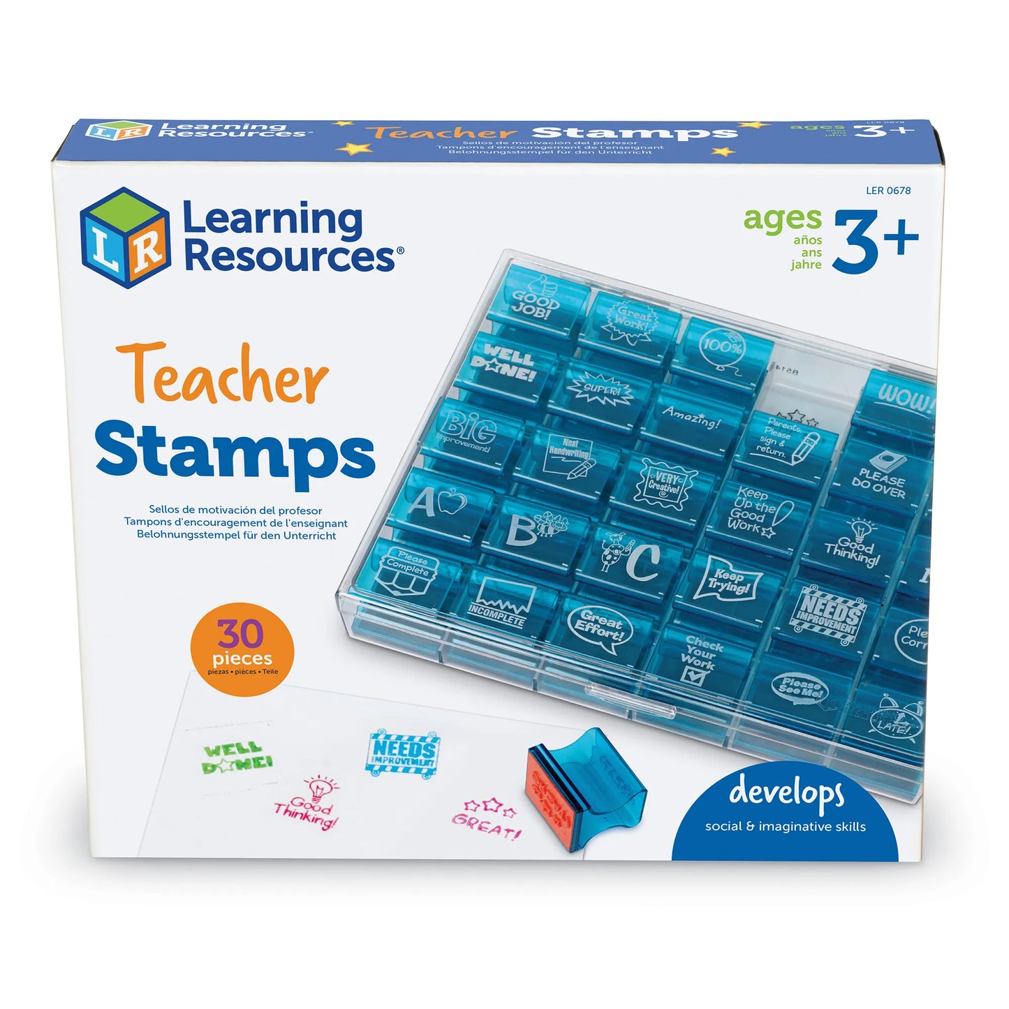 Teacher Incentive Stamps Set