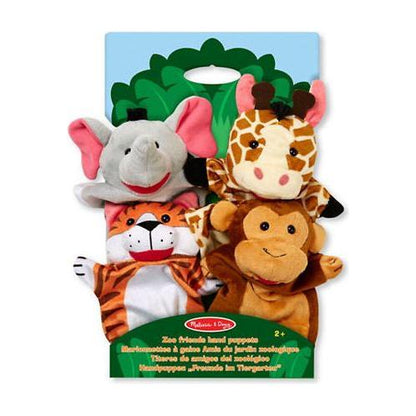 Zoo Friends Hand Puppets - JA Riollano