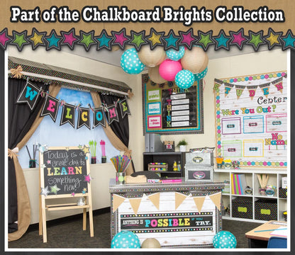 Chalkboard Brights Bold Block 4" Letters Combo Pack
