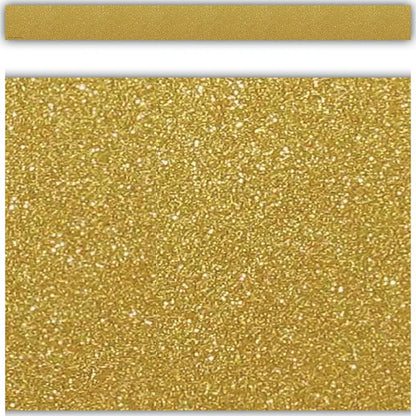 Gold Shimmer Straight Border Trim
