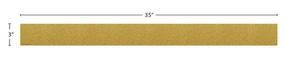Gold Shimmer Straight Border Trim