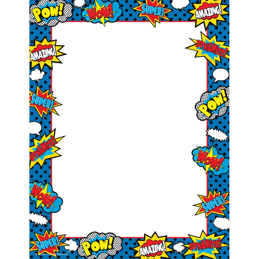 Superhero Computer Paper – imagen 1 - JA Riollano