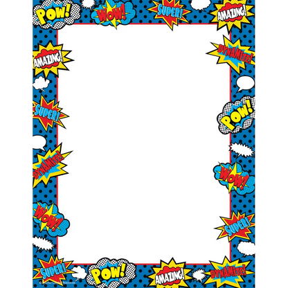 Superhero Computer Paper – imagen 1 - JA Riollano