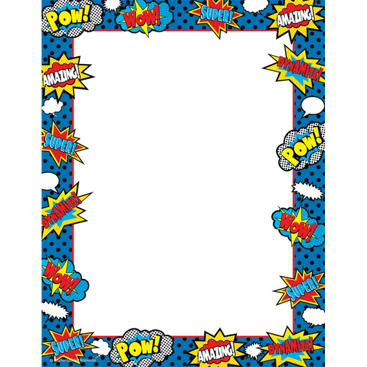Superhero Computer Paper – imagen 1 - JA Riollano