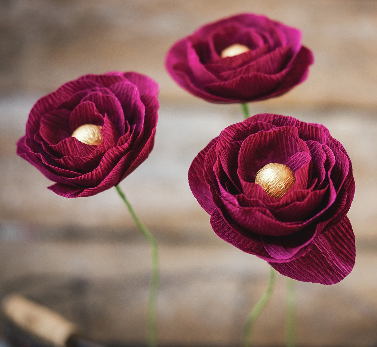 LLia Griffith Extra Fine Crepe Paper | Aubergne |  19.6"X78.7"