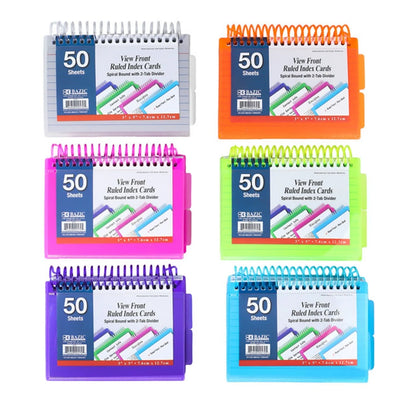 Index Card Ruled White W/Tabs 3" X 5" PQ.50 – imagen 1 - JA Riollano
