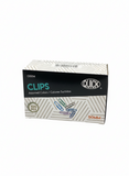 PAPER CLIPS JUMBO VINYL COLORES PQ.100