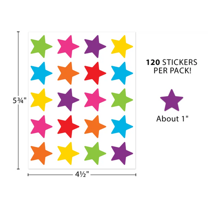 Bright Stars Stickers | 120pk