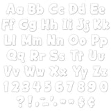 WHITE FUNTASTIC LETTERS