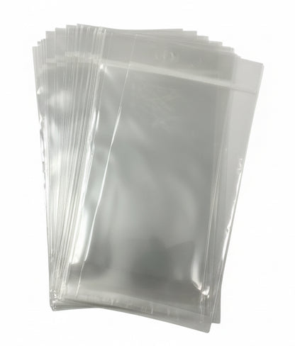 OPP Bag  W/ROUND Transparent Header 4X6IN 50PCS