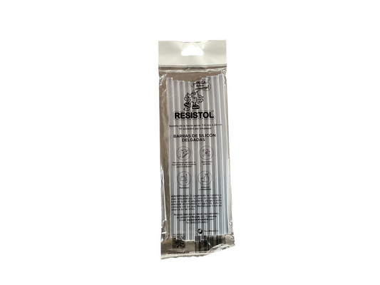 BARRA SILICON DELGADA 7.4MM X 20CM BLITER DE 10PZ