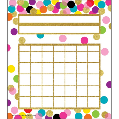 Confetti Incentive Charts | 36 sheets