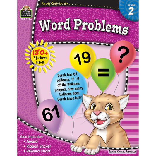 READY-SET-LEARN: WORD PROBLEMS GRADE 2