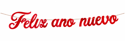 Christmas Garland "Feliz Año Nuevo"