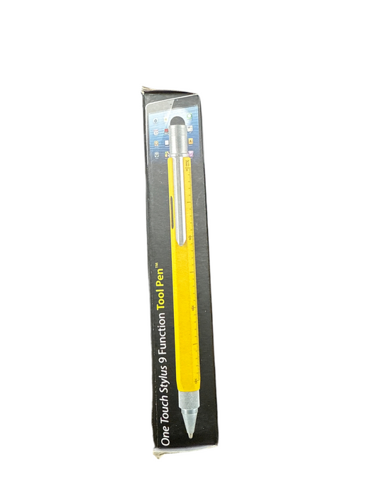 TOOL INKBALL PEN W/STYLUS SOLID BRASS