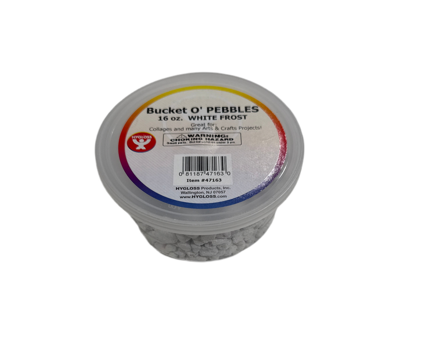 HY PIEDRITAS BLANCAS 1-LB (PEBBLES)