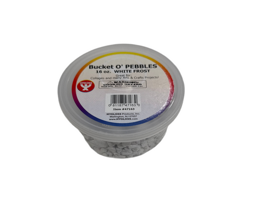 HY PIEDRITAS BLANCAS 1-LB (PEBBLES)
