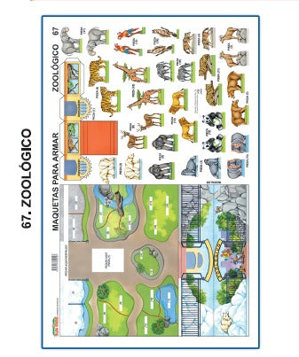 MODELO MAQUETA ZOOLOGICO